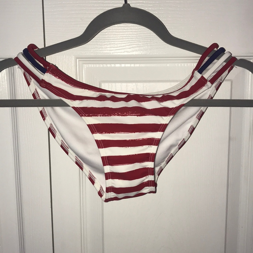 Red, White and Blue Bikini Bottoms